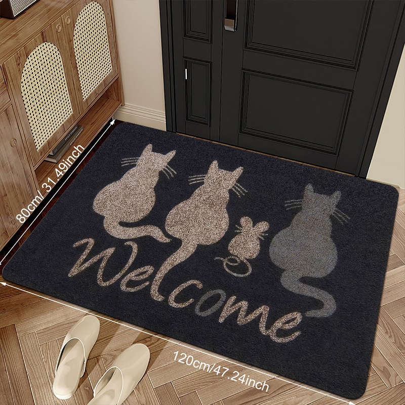 1Pc 16x24inch 40x60cm Floor Mat