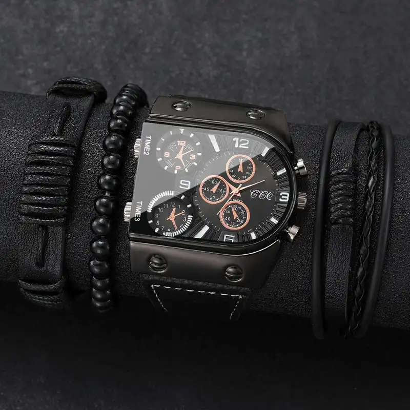 Men's Stylish Digital Dial Business Trend Quartz Watch