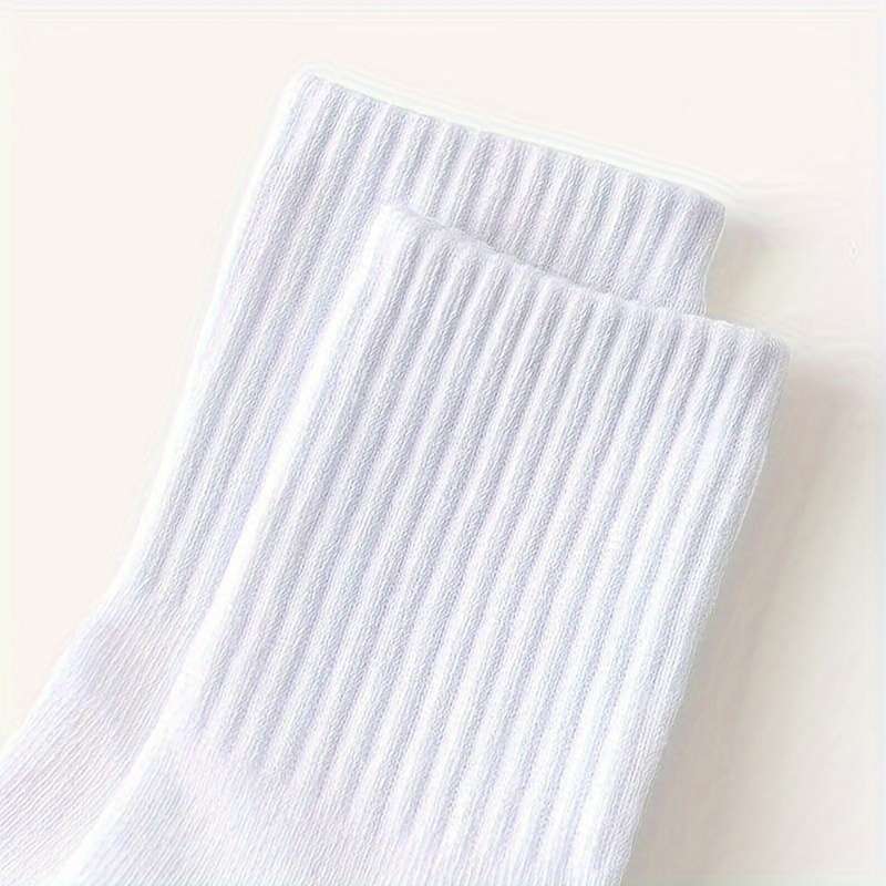 5Pcs Sock Grey White