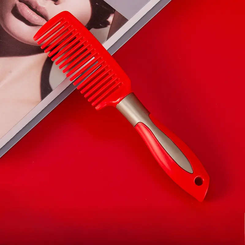 5pcs Professional Hair Brush Set for Normal Hair Rubber Bristle Styling Combs