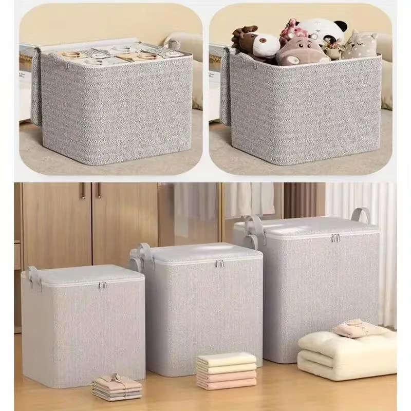 150L Large Capacity Non-Woven Fabric Storage Bag