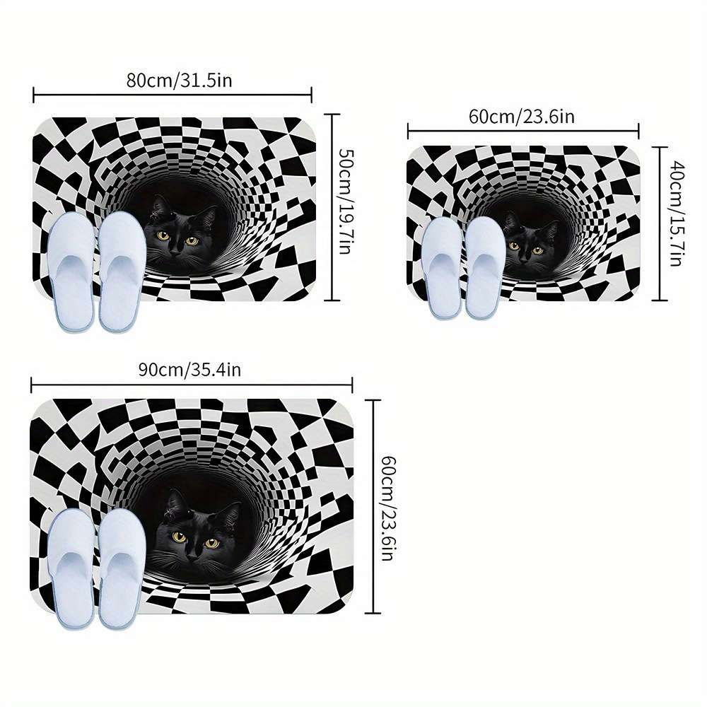 1Pc 60x90cm Floor Mat