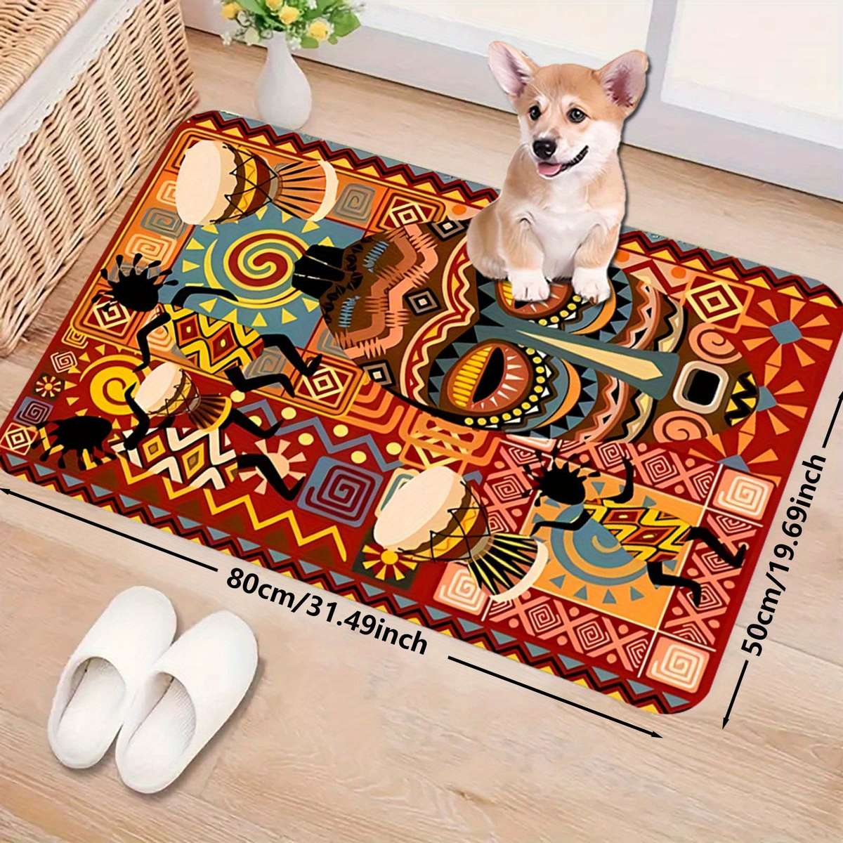 1Pc 19.69x31.49inch 50x80cm Floor Mat