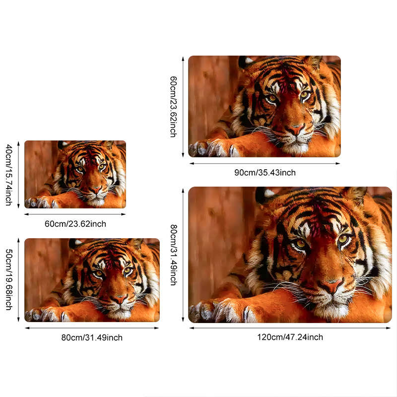 1Pc 20x31inch 50x80cm Floor Mat