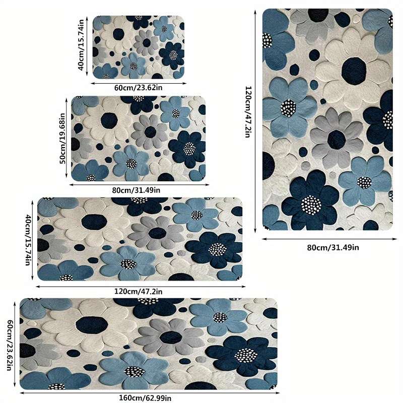 1Pc 5Ox8Ocm Floor Mat