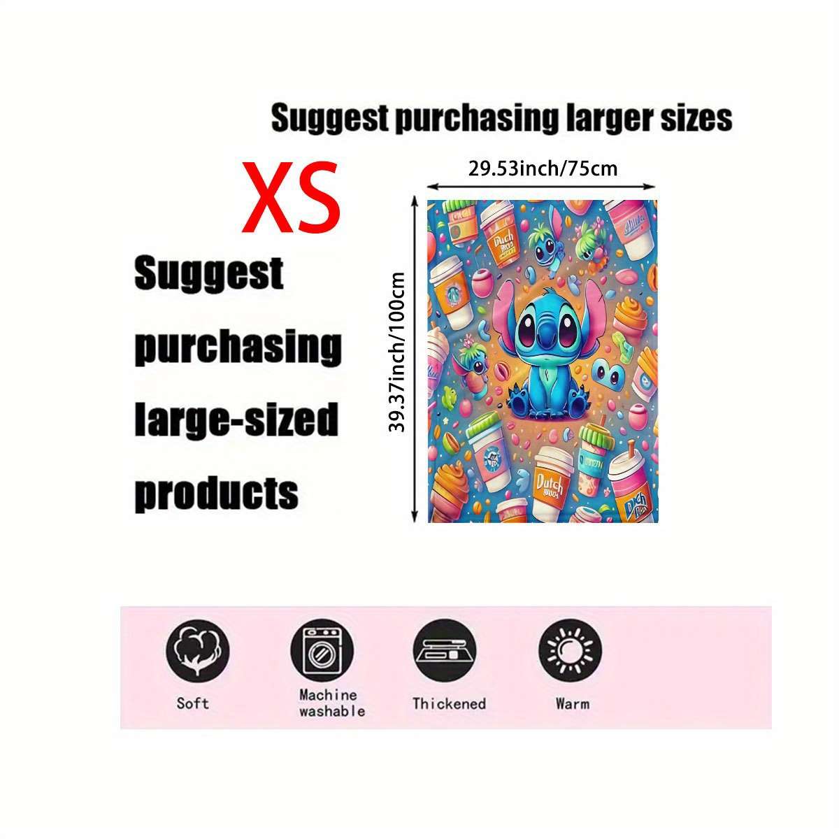 1ps Blanket Size 100X150Cm