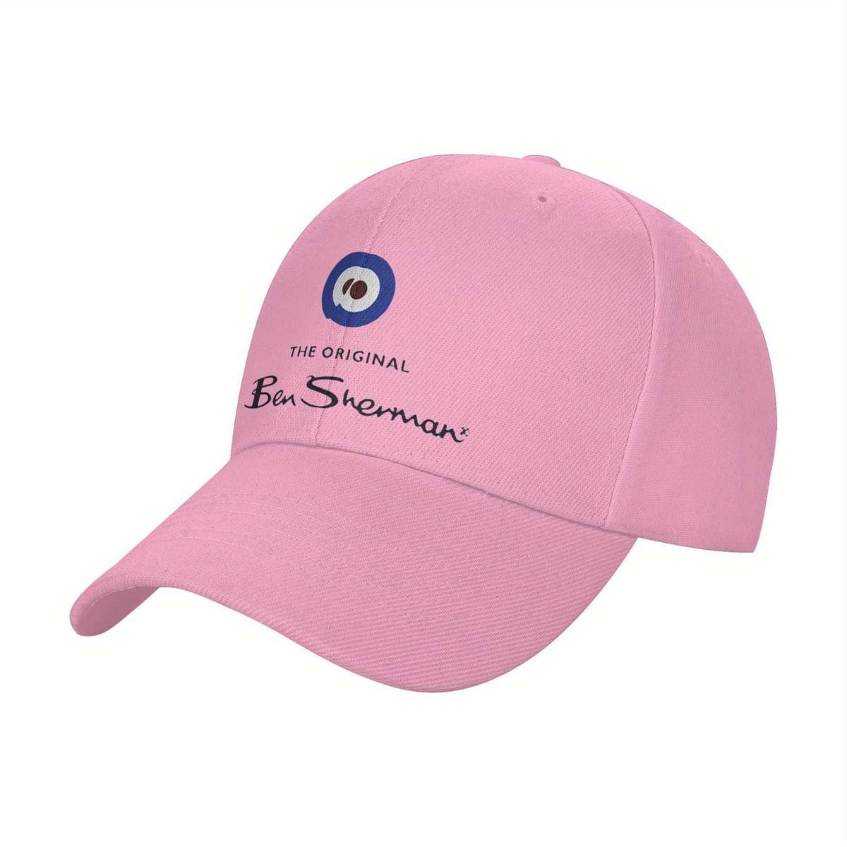 1pc BEN SHERMAN Adjustable Baseball Cap Lightweight Washable Polyester Sun Hat for Men Women