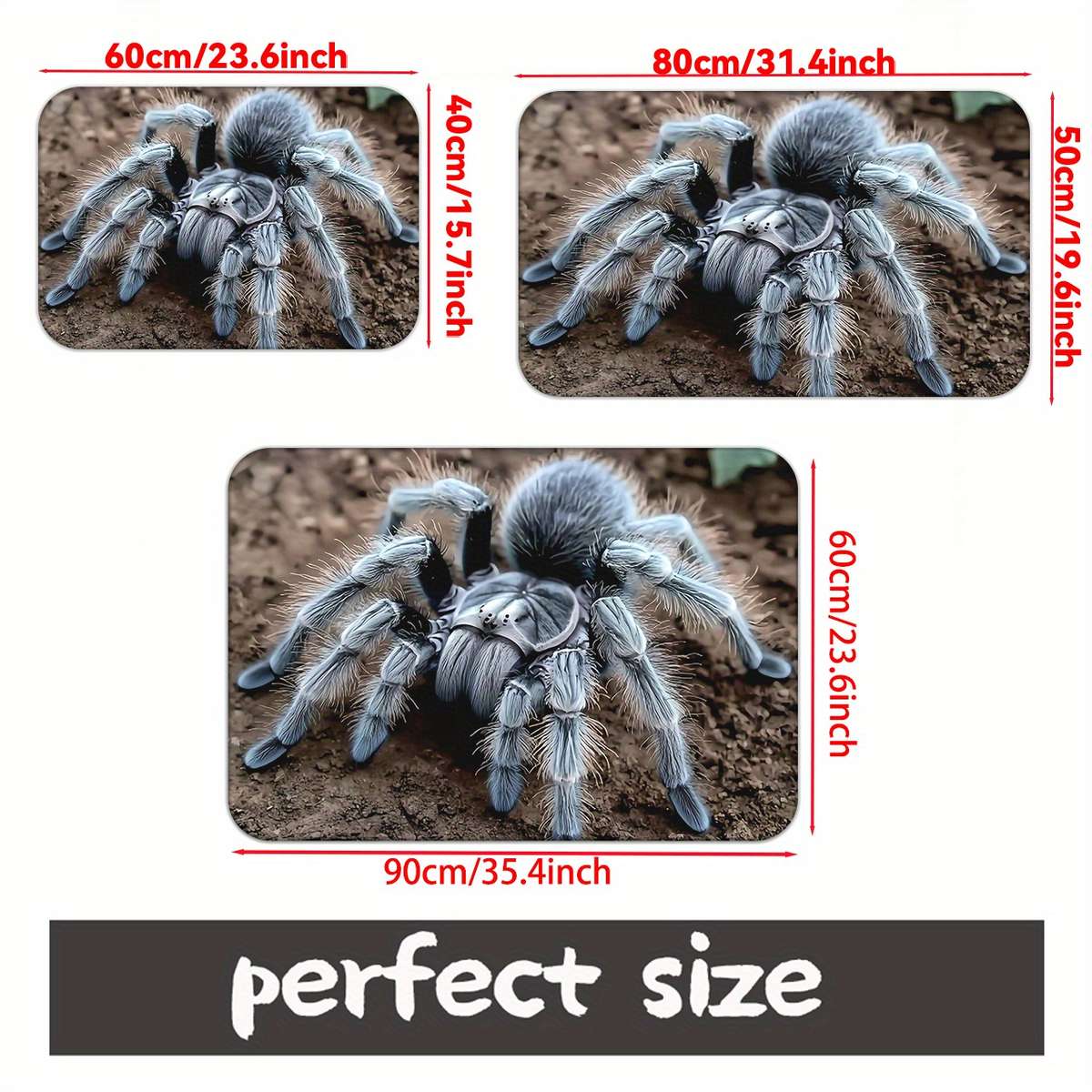 1Pc 19.68x31.49inch 50x80cm Floor Mat