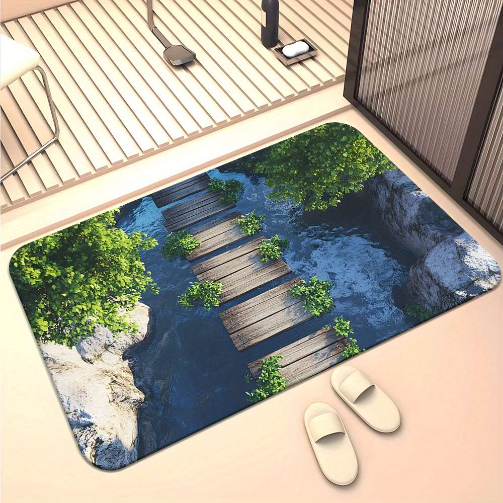 1Pc 45x75cm Floor Mat