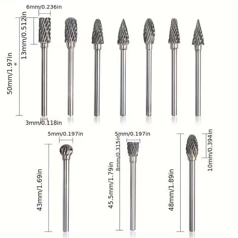 10pcs Router Bit Set