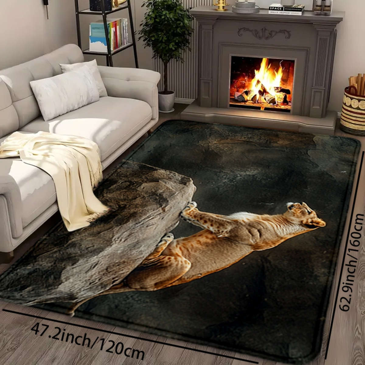 1Pc 60x160cm Floor Mat