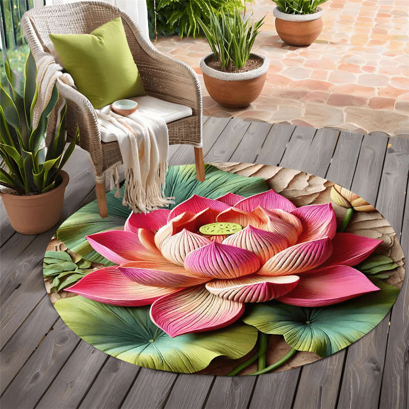 1Pc 31.5x31.5inch 80x80cm Floor Mat