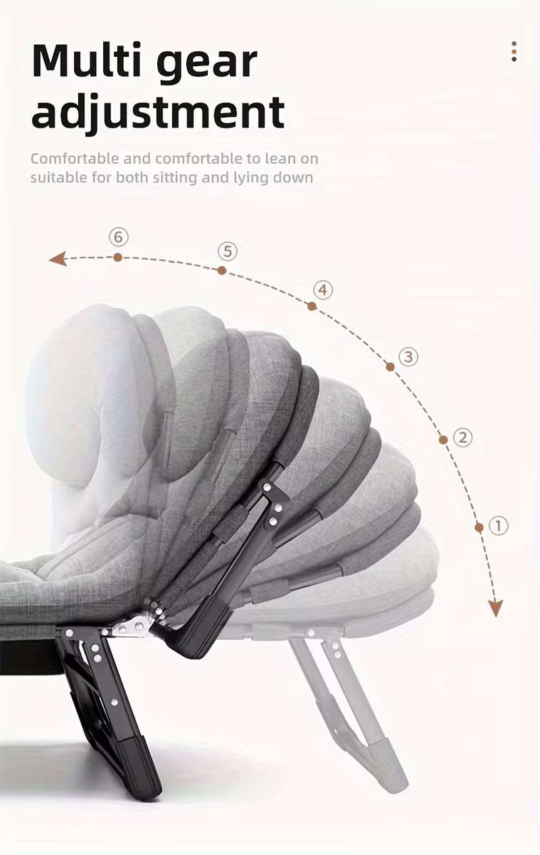 King Size Adjustable Camping Bed For Adults