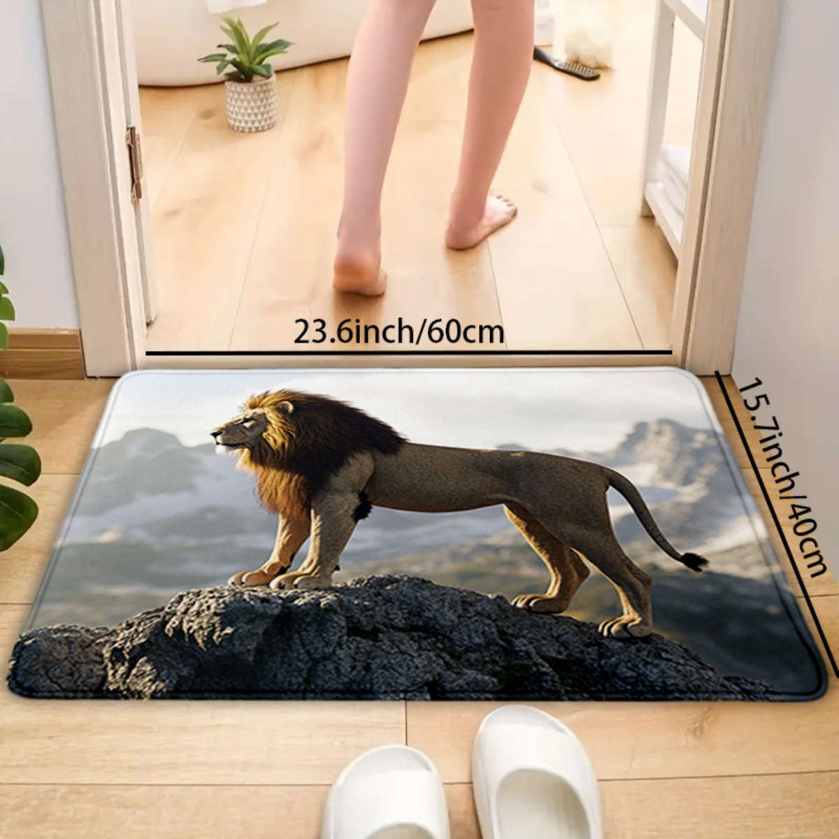 1Pc 40x6cm Floor Mat