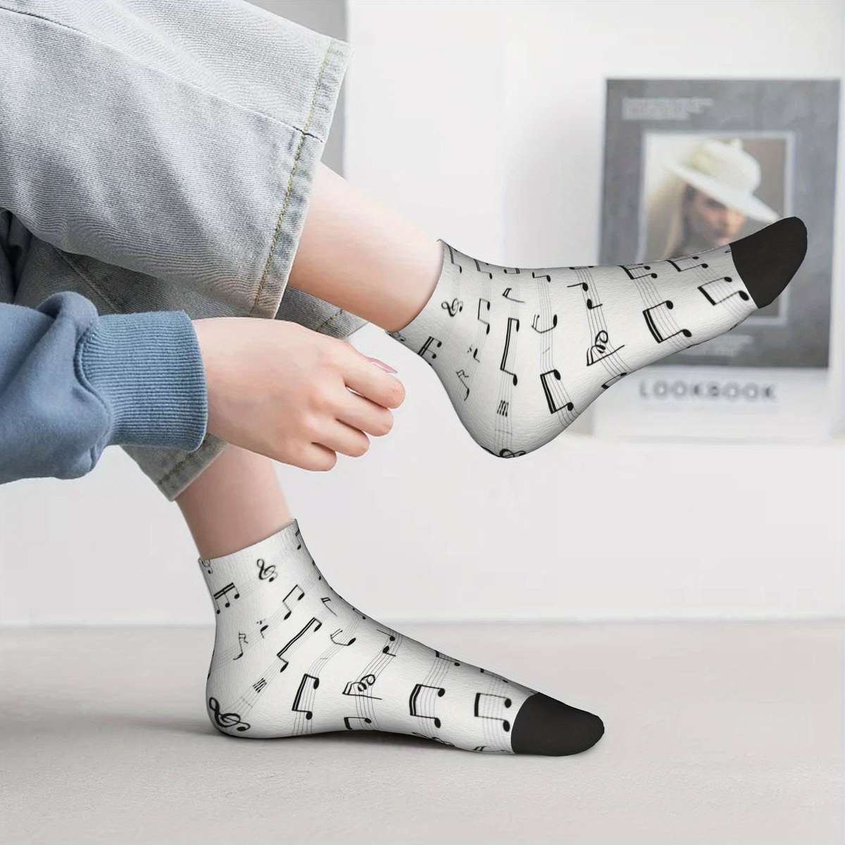 1 Pair Multicolor One Size Socks