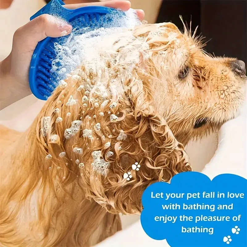 Silicone Pet Bathing Brush