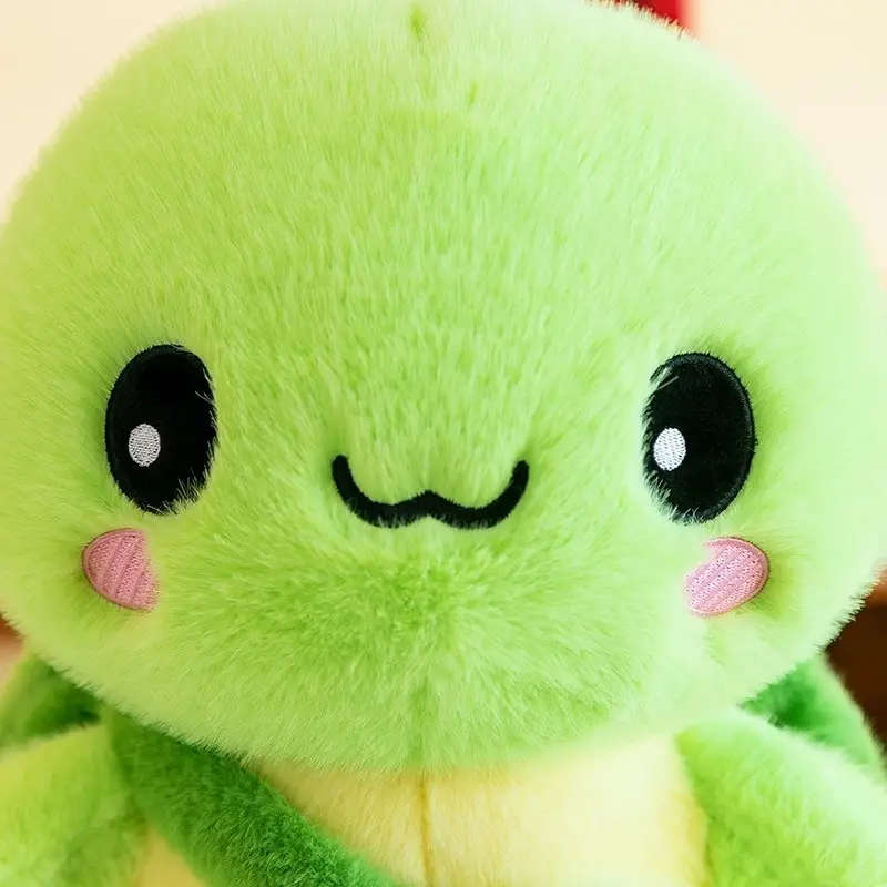Soft Green Turtle Plush Toy