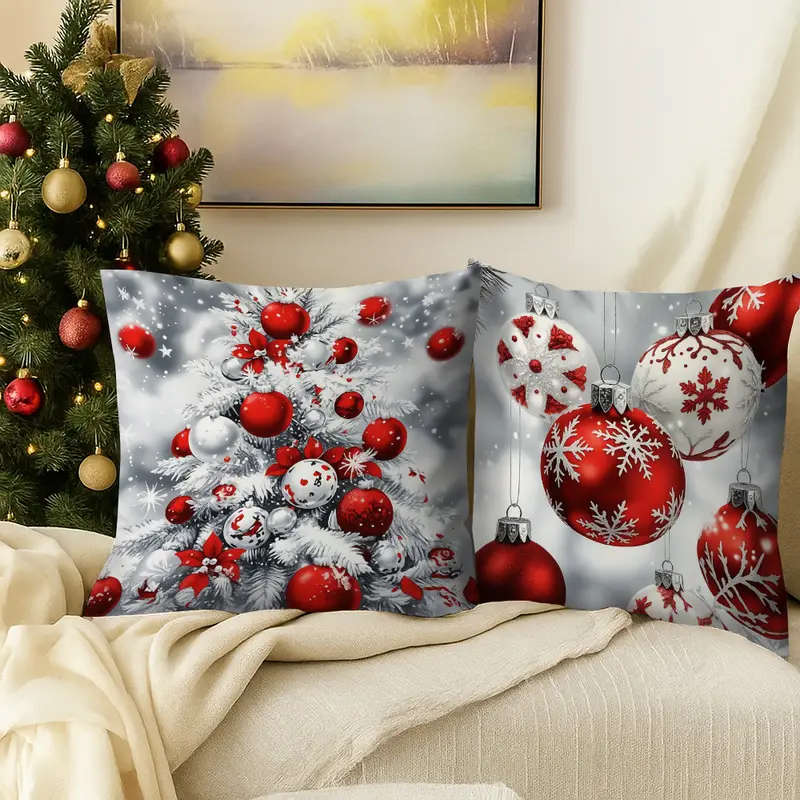 4-Piece Christmas Pillowcase Set