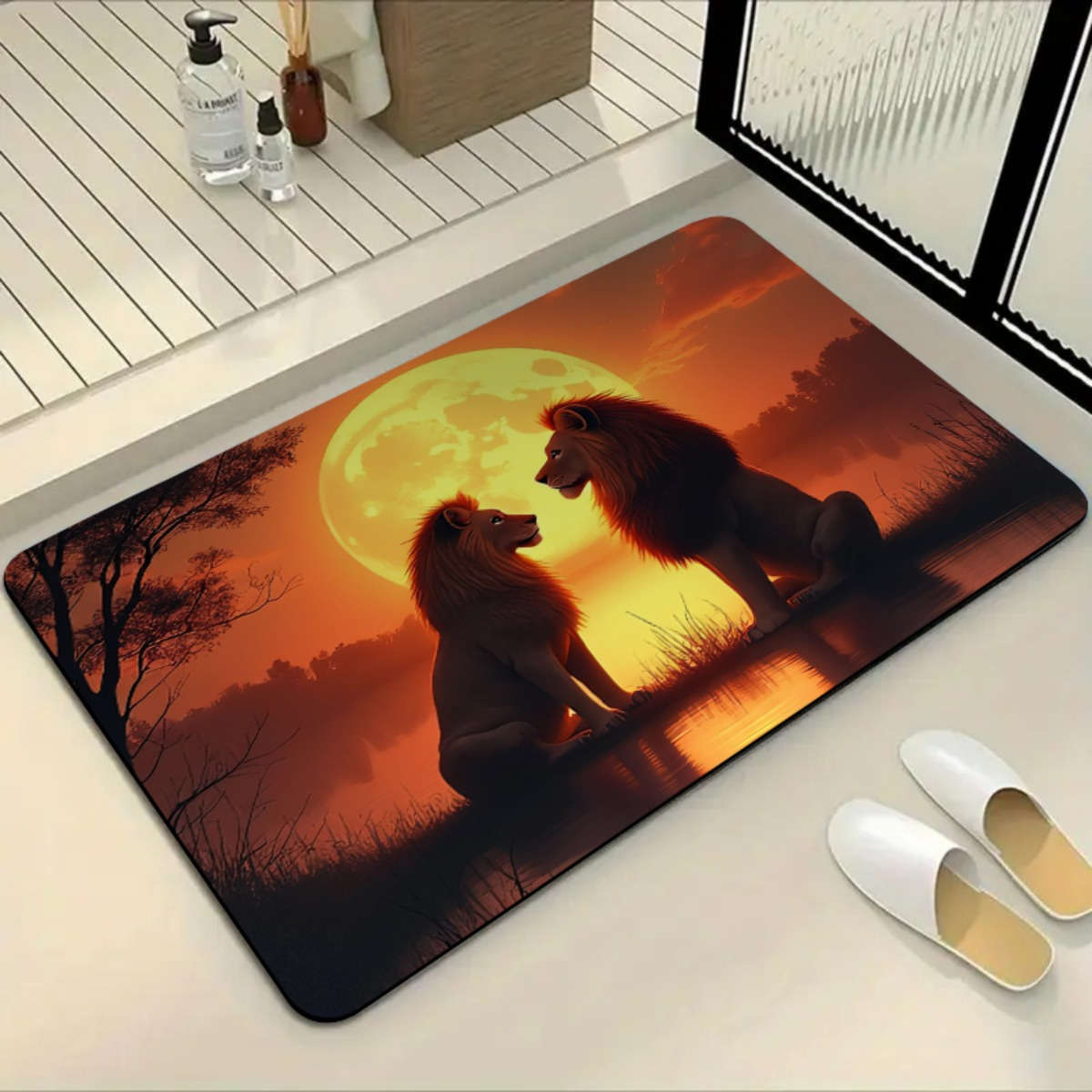 1Pc 39.88x80.01cm Floor Mat