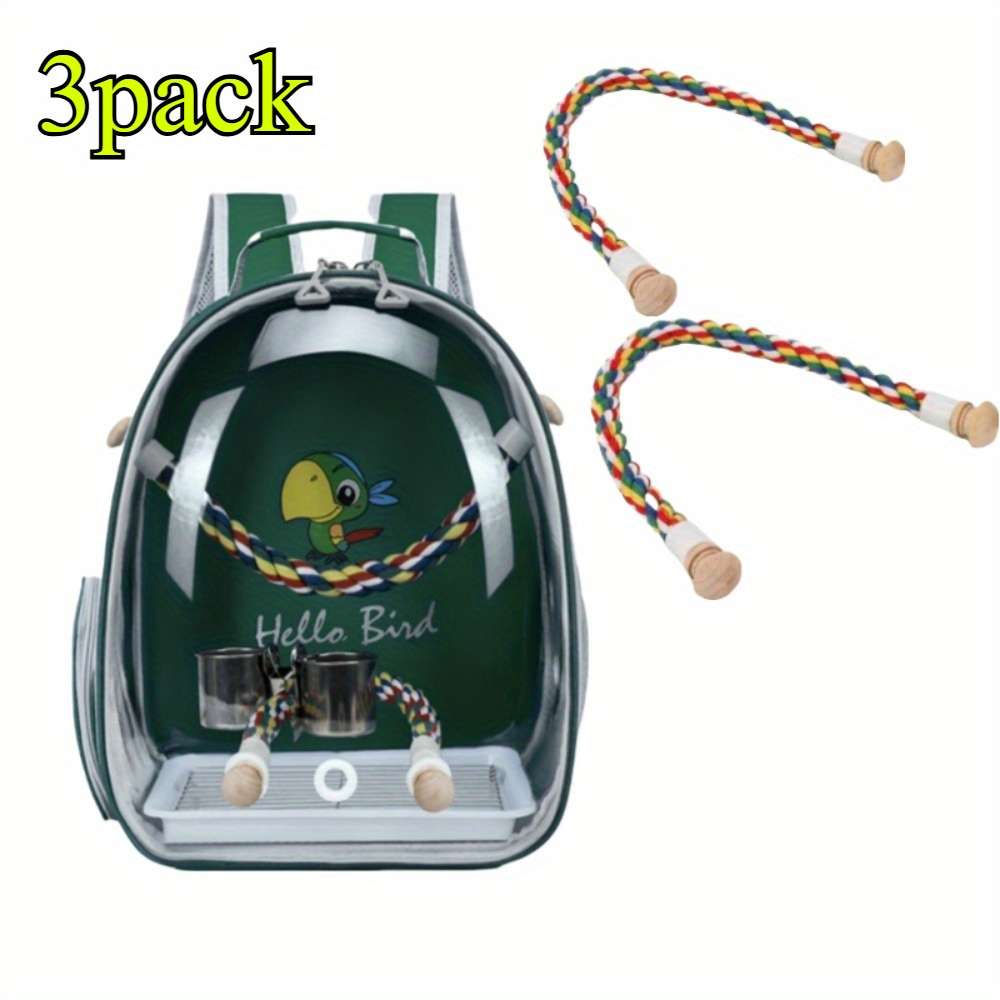 3pcs pack Green Pet Bag