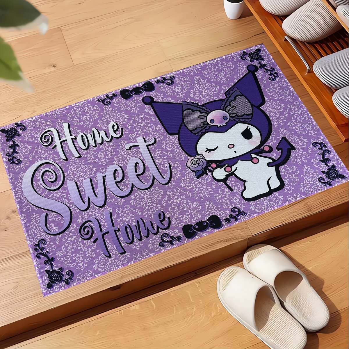 Purple 19.68x31.49inch 50x80cm Floor Mat