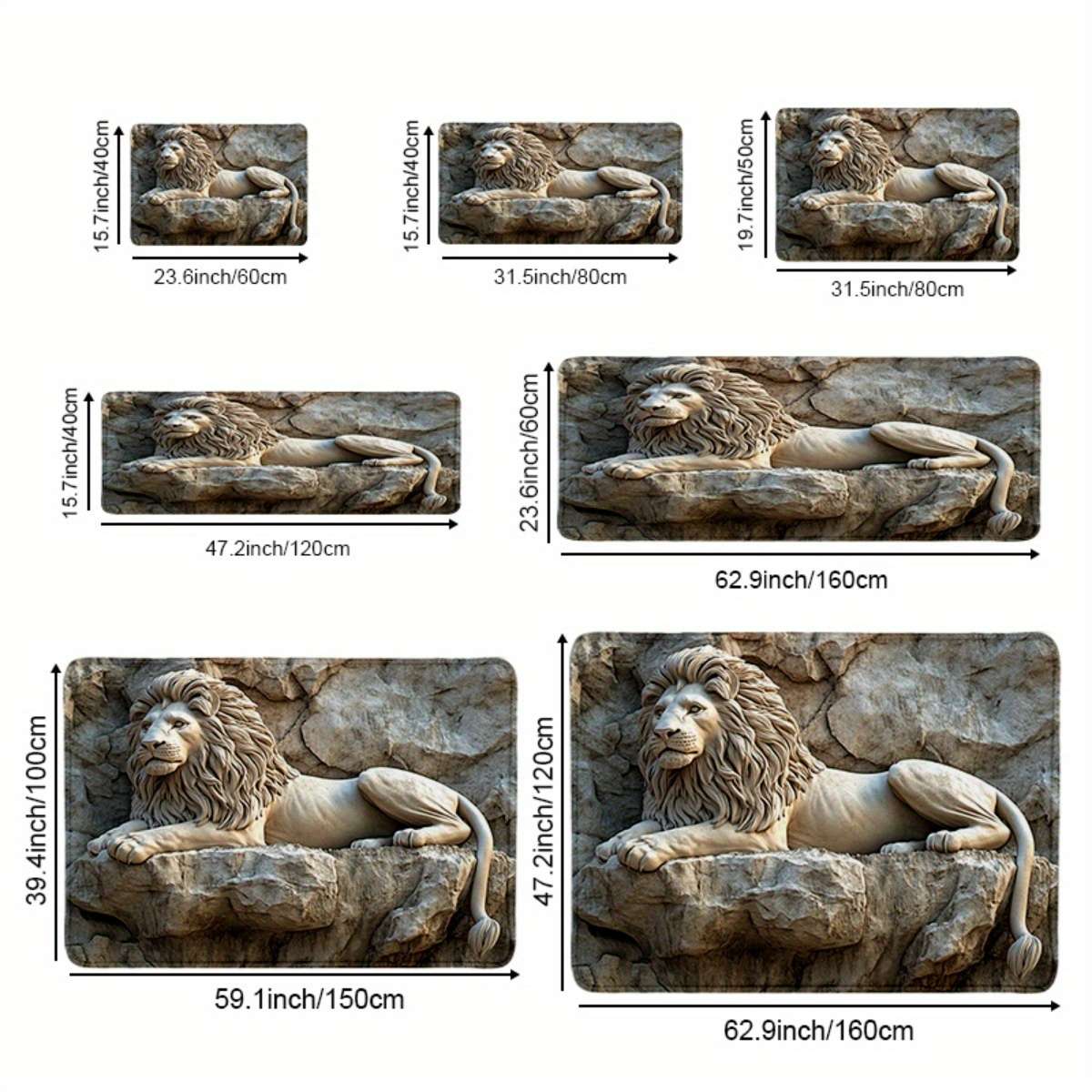 1Pc 100x15cm Floor Mat