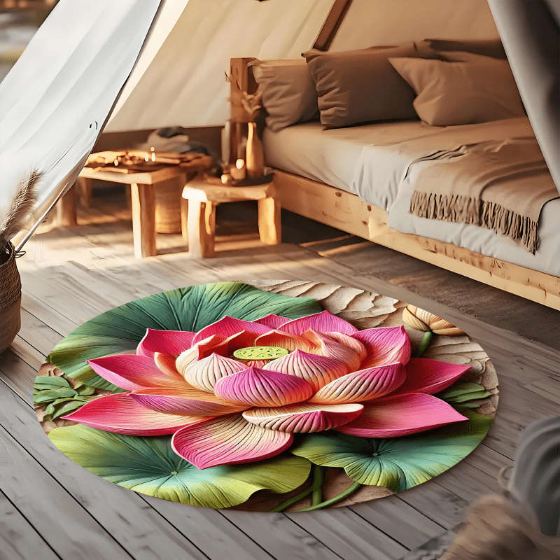 1Pc 31.5x31.5inch 80x80cm Floor Mat