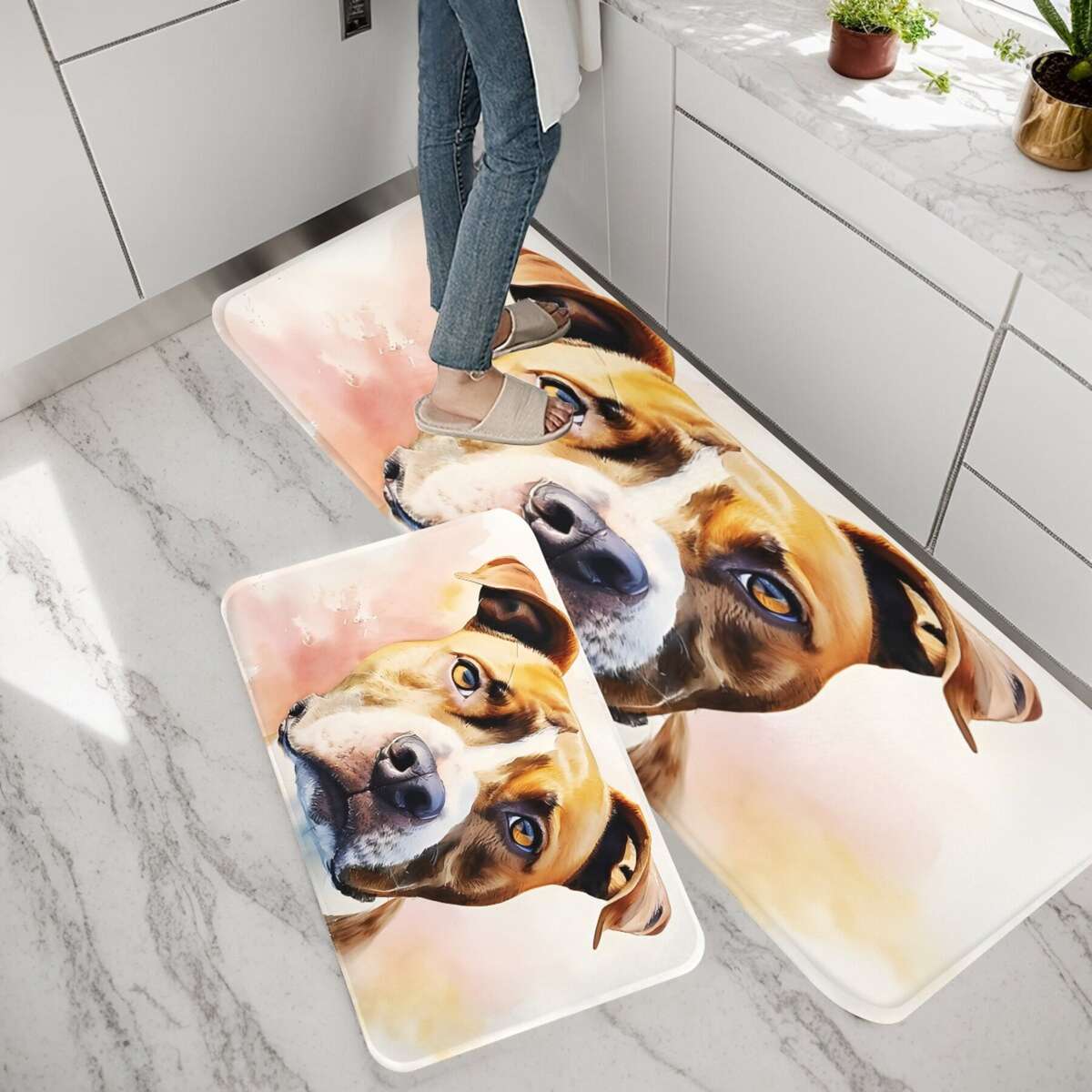 1Pc Art 40x60cm Floor Mat