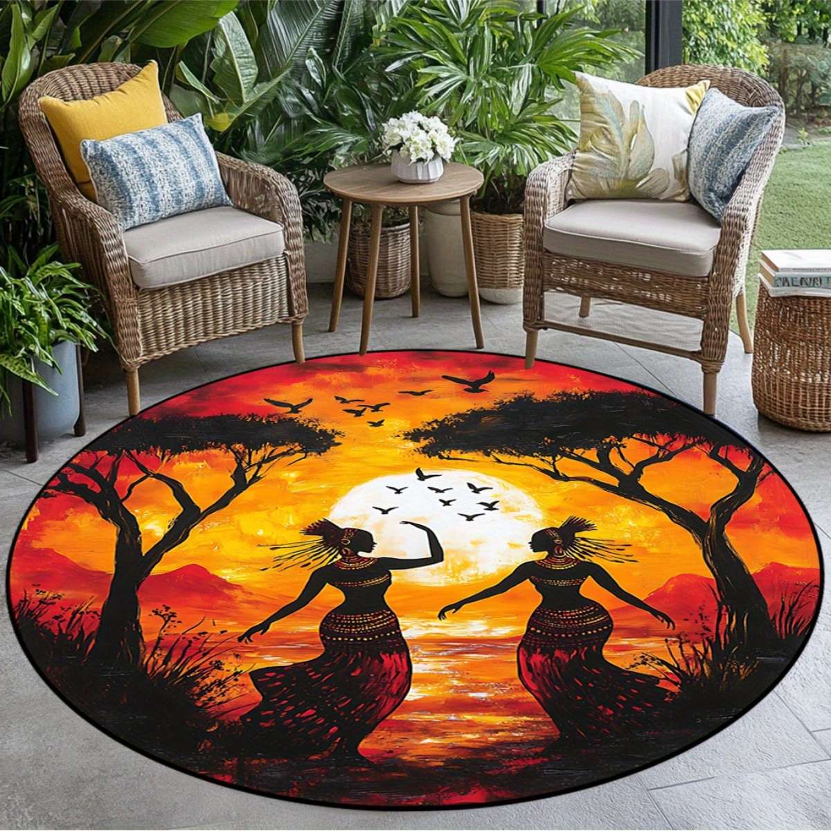 1Pc 140cm 55inch Floor Mat