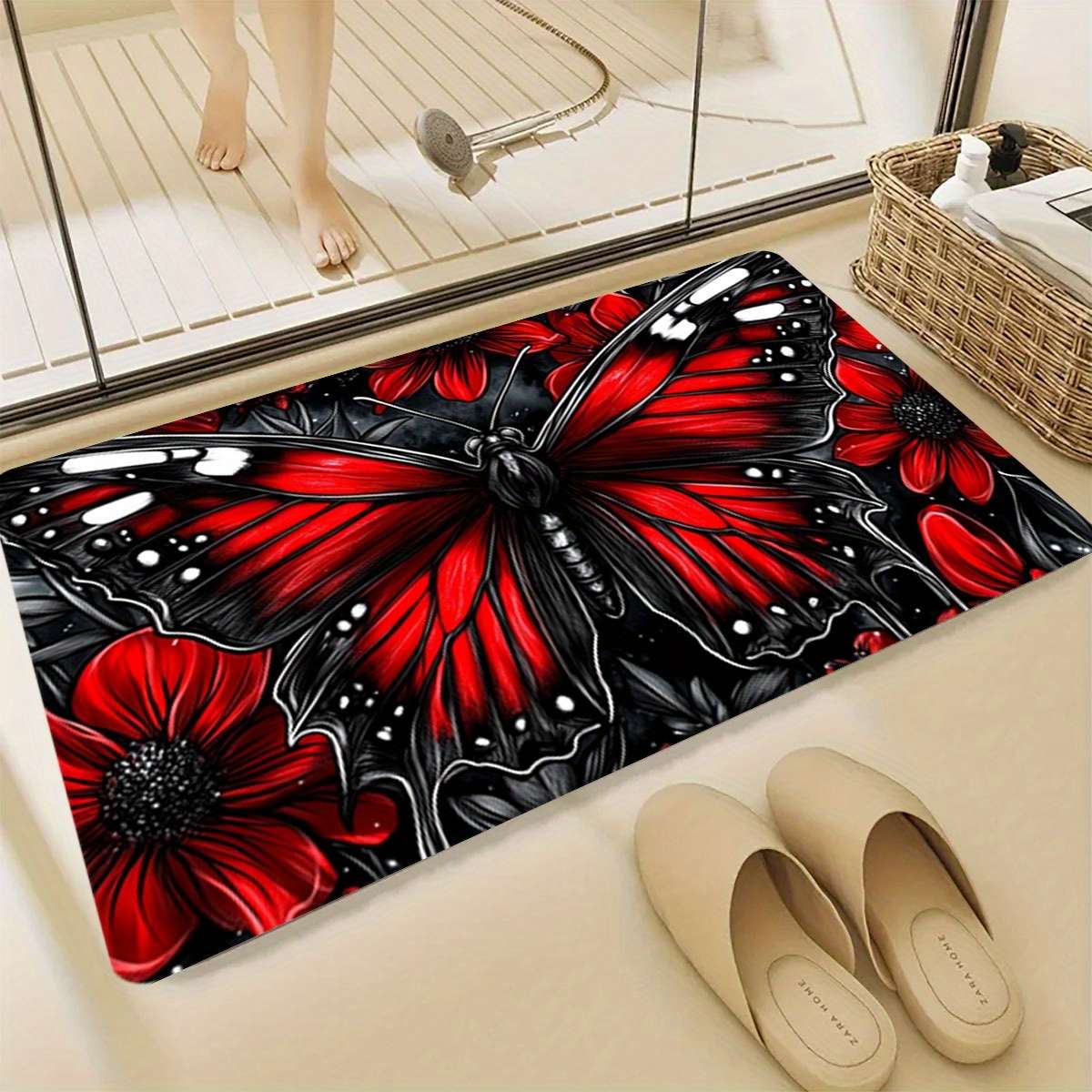 1Pc 60x90cm Floor Mat