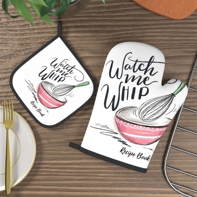 2Pack Heat Resistant Oven Mitts And Potholders