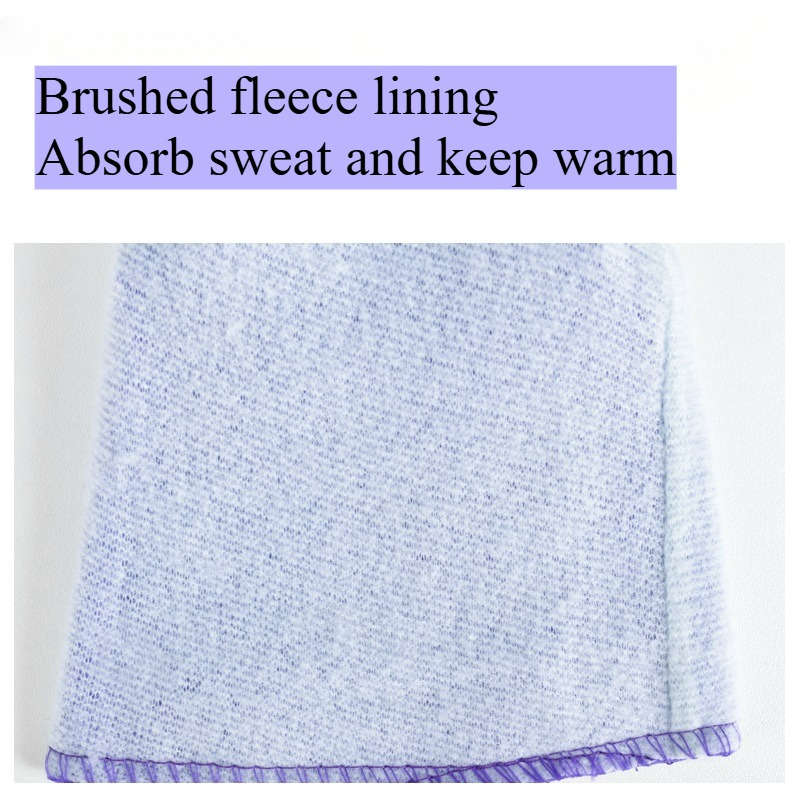 1 Pair Purple Household Cleaning Gloves