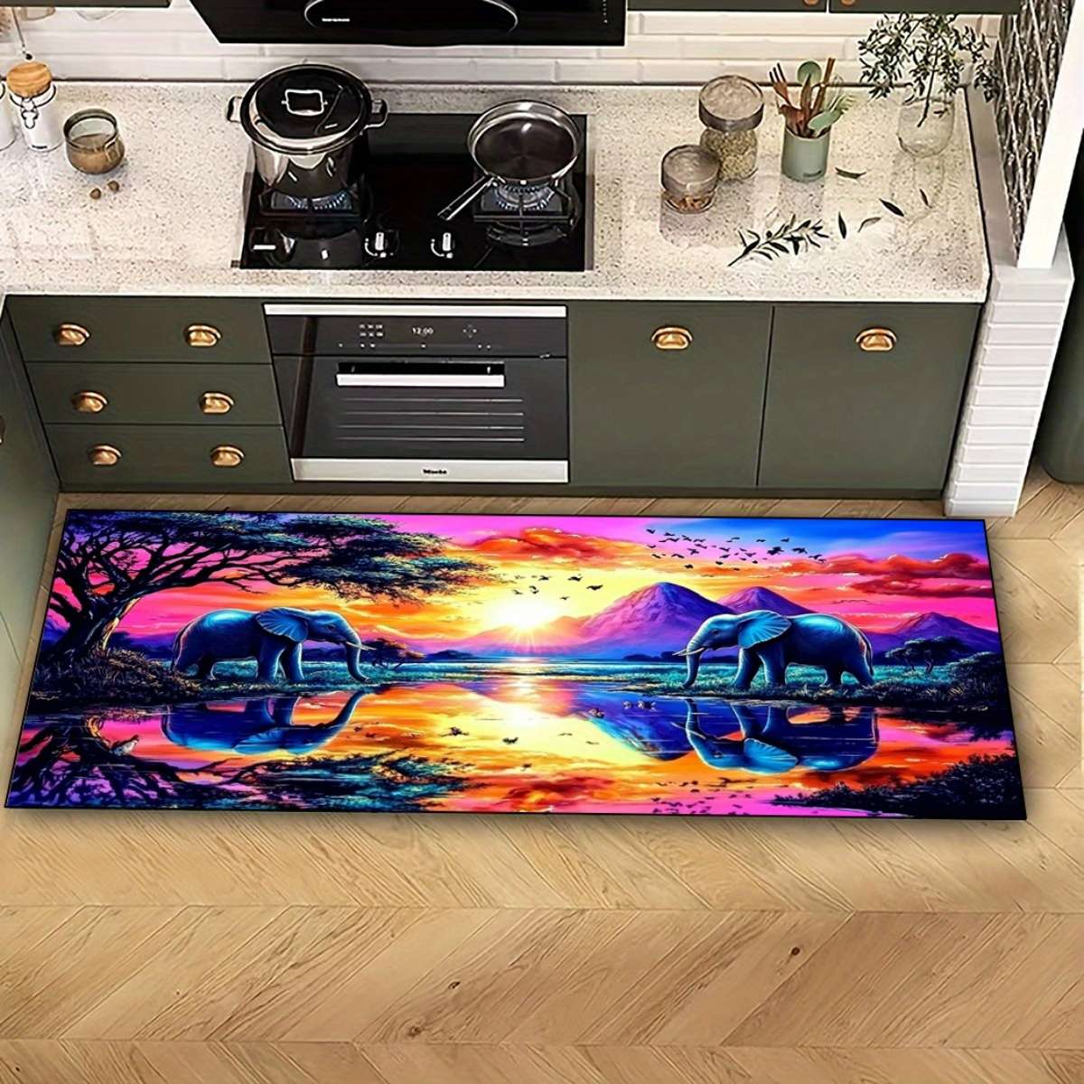 1Pc 60x180cm 23.6x71inch Floor Mat