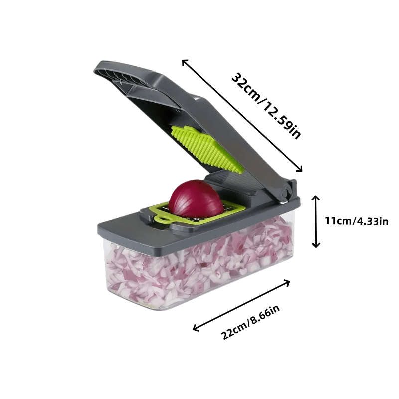 Kitchen Knife Set Multifunctional Vegetable Cutter Onion Cutter Kitchen Tool for Restaurant