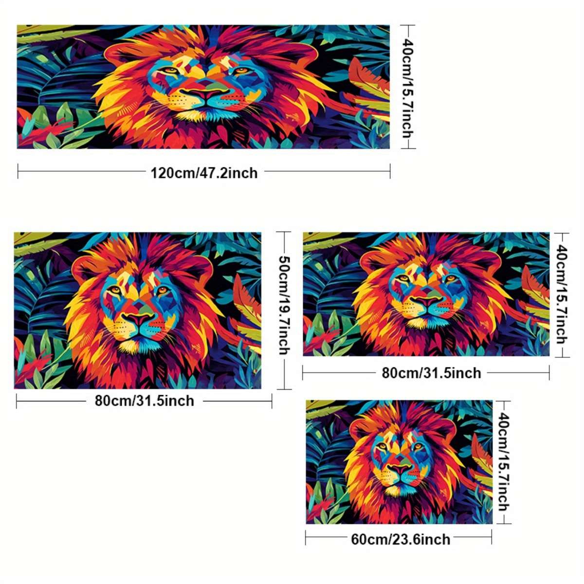 1Pc 39.88x59.94cm Floor Mat