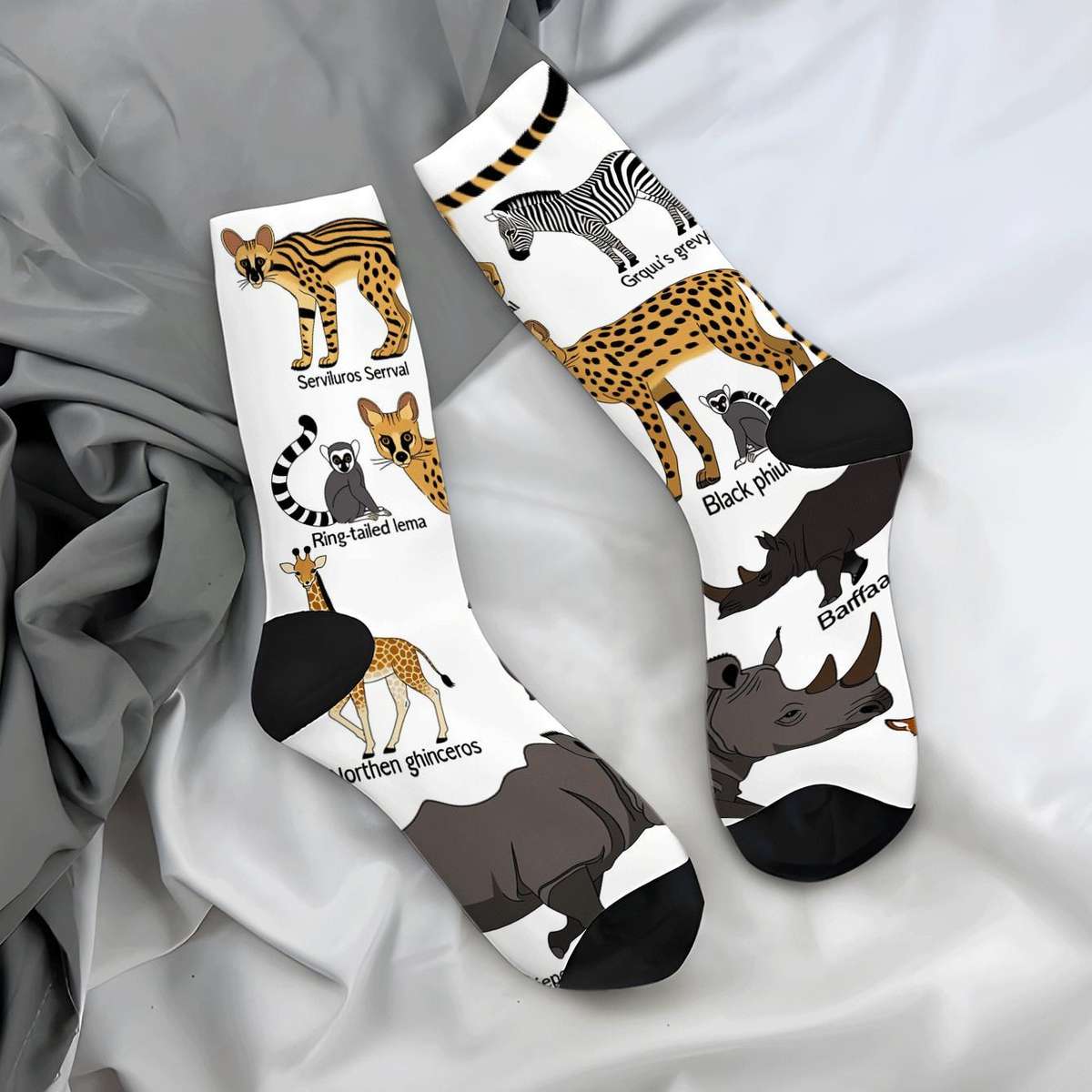 1 Pair Multicolor One Size Socks