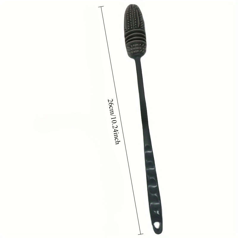 Silicone Cleaning Brush with Long Handle   Flexible Durable Bristles for Cups Bottles   Mult
