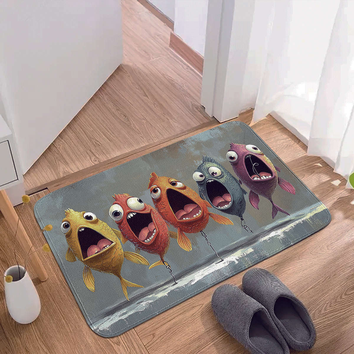 1Pc 23.62x35.43inch 60x90cm Floor Mat