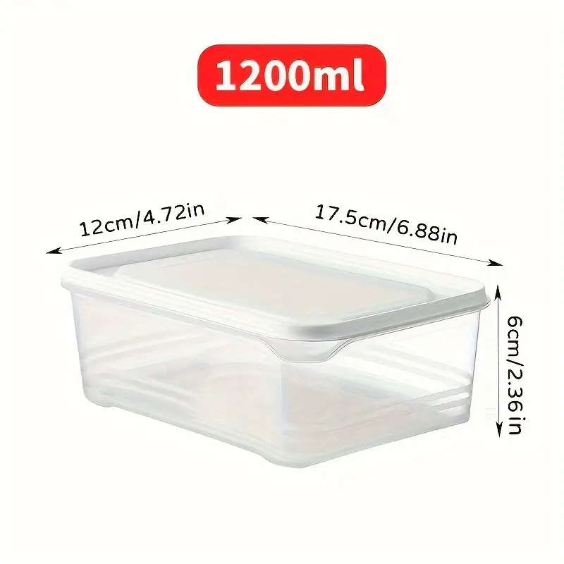 5pcs Kitchen Refrigerator Storage Containers with Lids