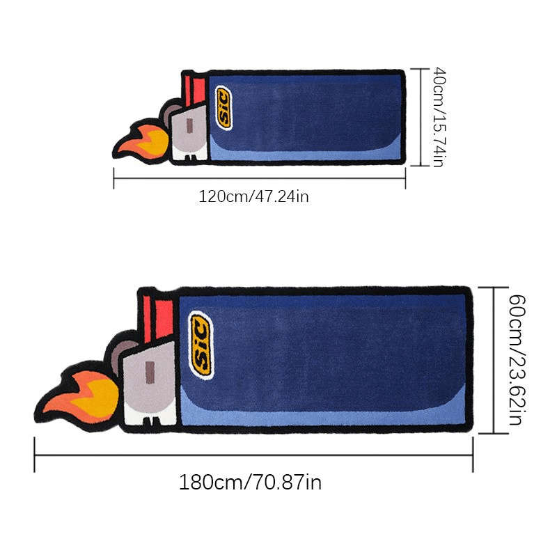 1Pc 40x120cm Floor Mat