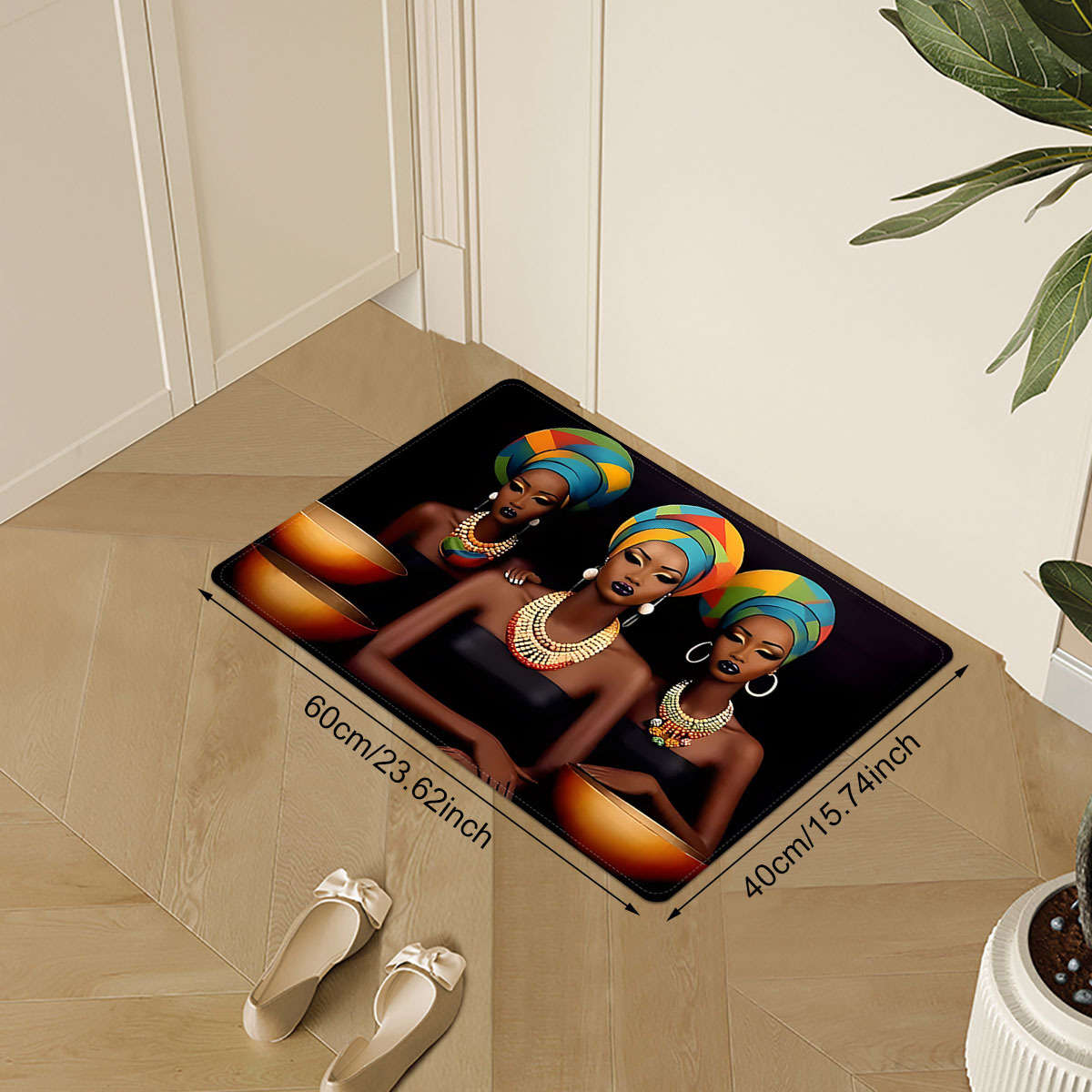 1Pc 24x35.4inch 60x90cm Floor Mat