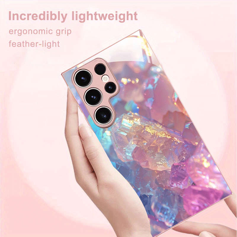 1pc Pink Color For Samsung Galaxy A72 Phone Cases