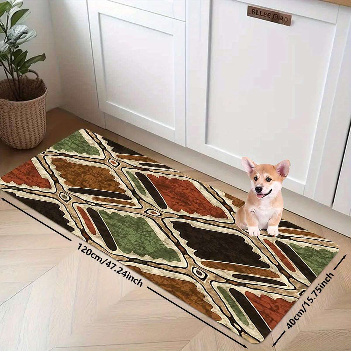 1Pc 40.01x119.99cm 4Ox12Ocm Floor Mat