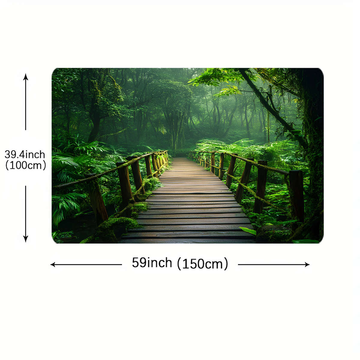 1Pc 50x150cm Floor Mat