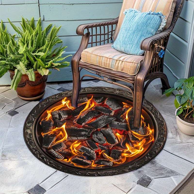 1Pc 80x80cm Floor Mat