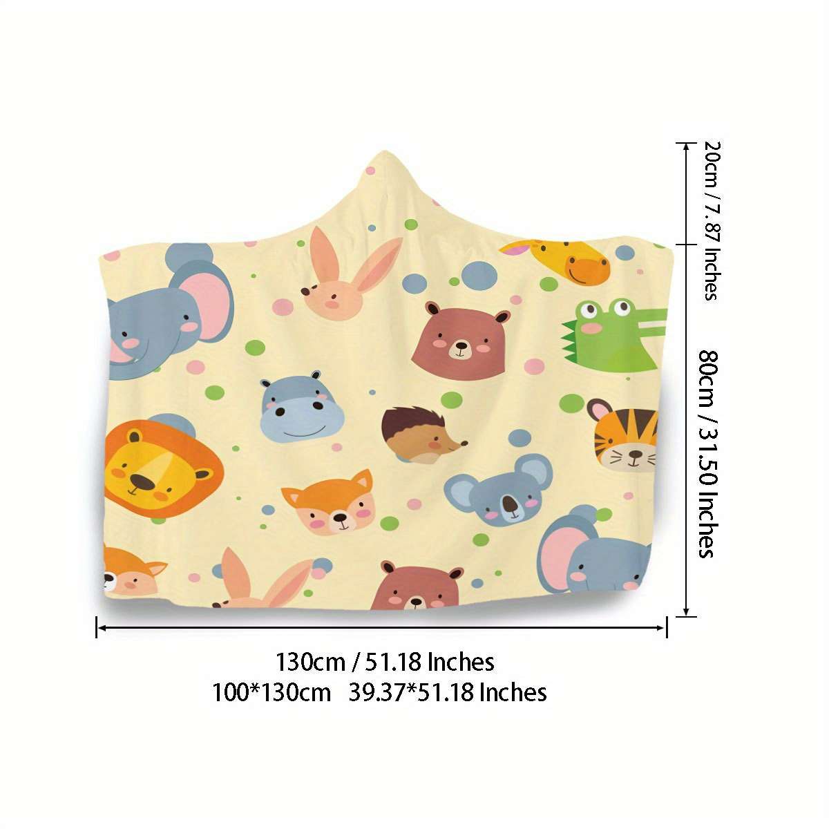 1ps Blanket Size 130Cmx150Cm