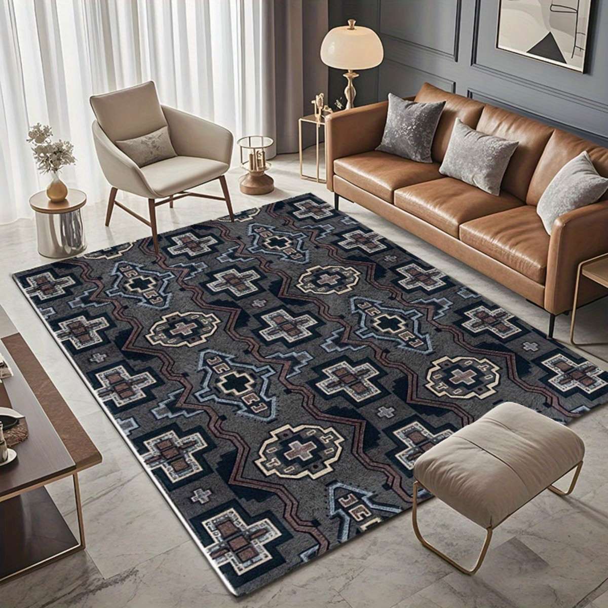 1Pc 19.6x31.5inch 80x50cm Floor Mat