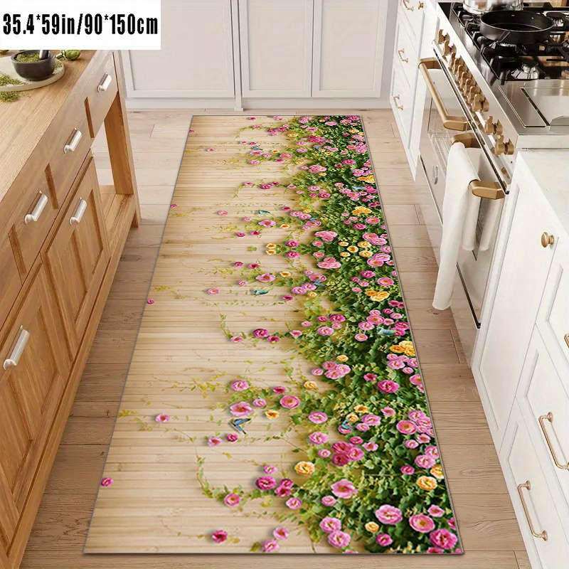 1Pc 23x118inch 60x300cm Floor Mat