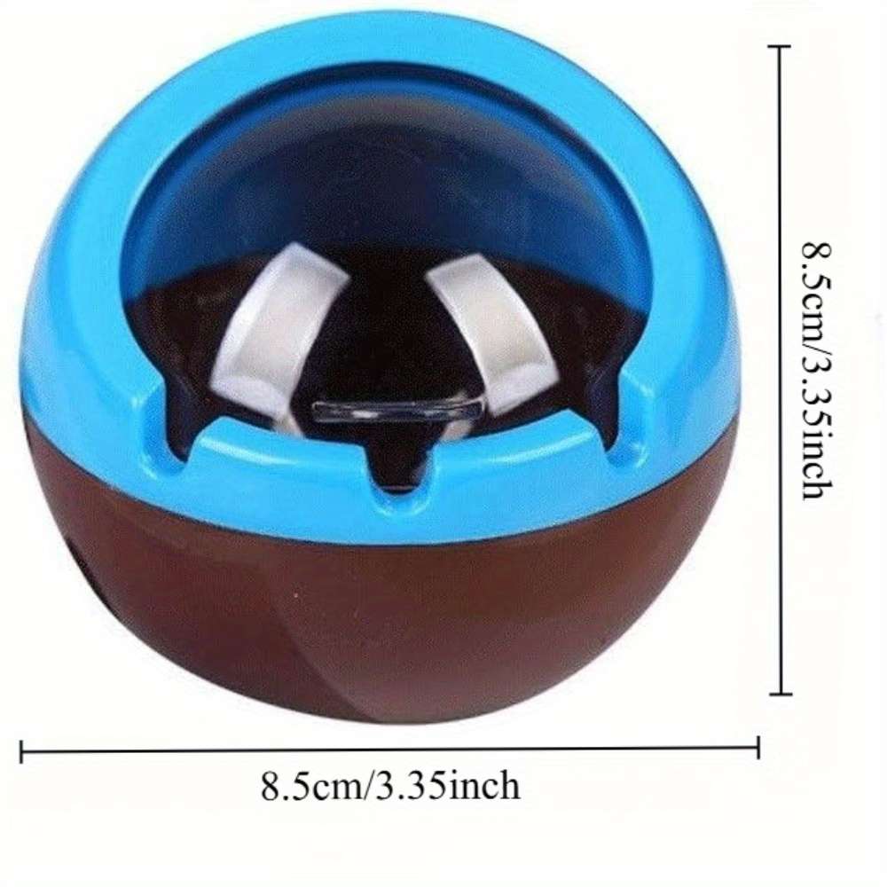 Plastic Fireproof and Windproof Ashtray Home Decorative Spherical Ashtray Household PP Plasti