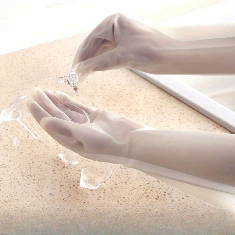 2 Pairs Deer Size M Household Cleaning Gloves
